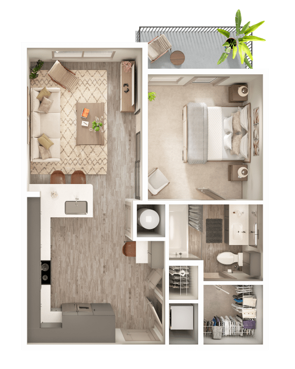 Floor Plans of Domain at Chisholm Creek in Oklahoma City, OK